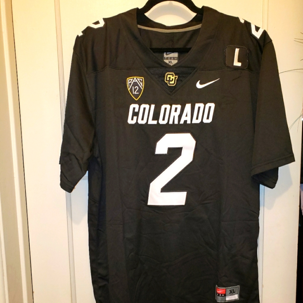 Men's jersey, #2 Shedeur Sanders, Colorado Buffaloes.